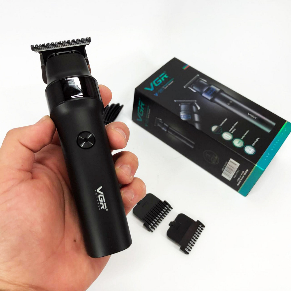 Машинка для стрижки з насадками бездротова VGR V-987, Машинка для стрижки волосся з мотором VL-23 Львів - фото 18