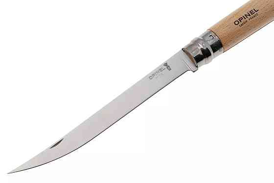 Кухонний ніж філейний Opinel No.15 «Slim Beech» (002561) Нержавіюча сталь Нововолинськ