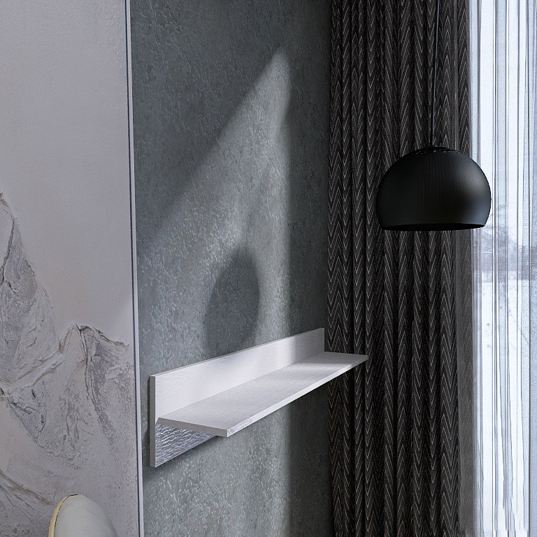 Полиця навісна Еверест ПЛН-1 Лайт Німфея Альба (DTM-4666) Львів - фото 5