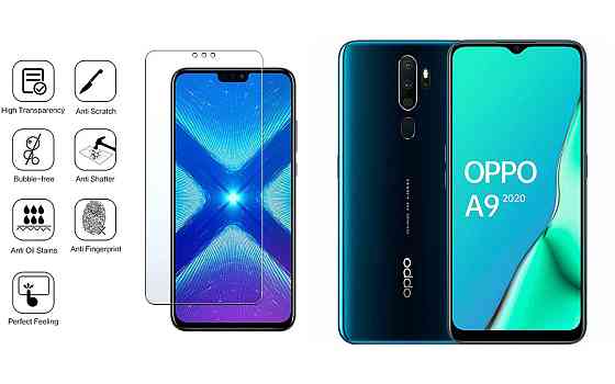 Защитное стекло NeoGlass для Oppo A9 2020 – ультрапрозрачное и устойчивое Киев