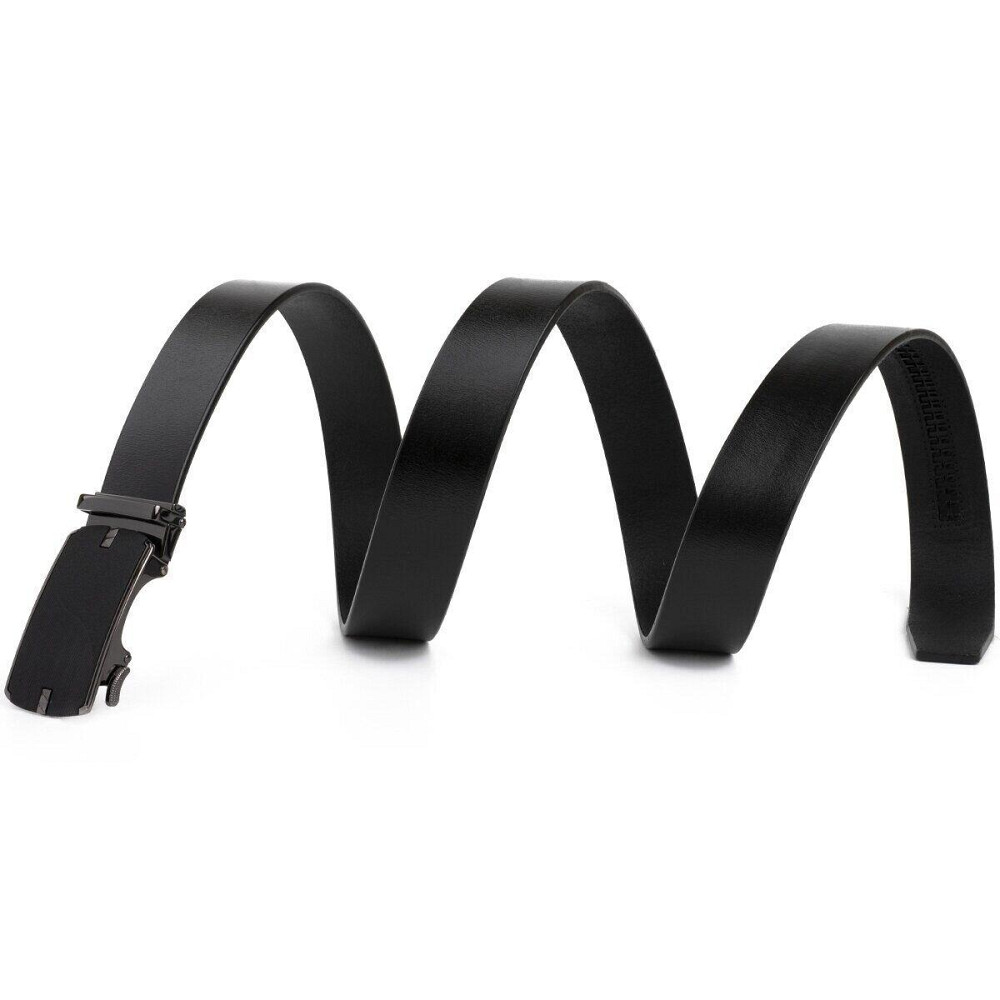 Ремінь чоловічий з матовою чорною вставкою на пряжці Vintage 20319 Чорний Київ - фото 2