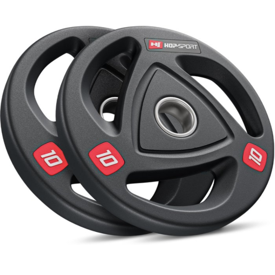 Набір дисків олімпійських Hop-Sport 2 х 10кг Київ