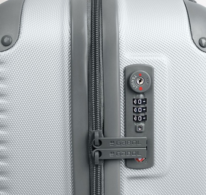 Валіза пластикова GABOL Balance мала срібляста G924585 Київ - фото 4