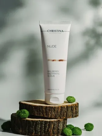 Ензимний скраб з шовковицею для тіла Christina Nude Mulberry Enzymatic Scrub 250 мл Дніпро