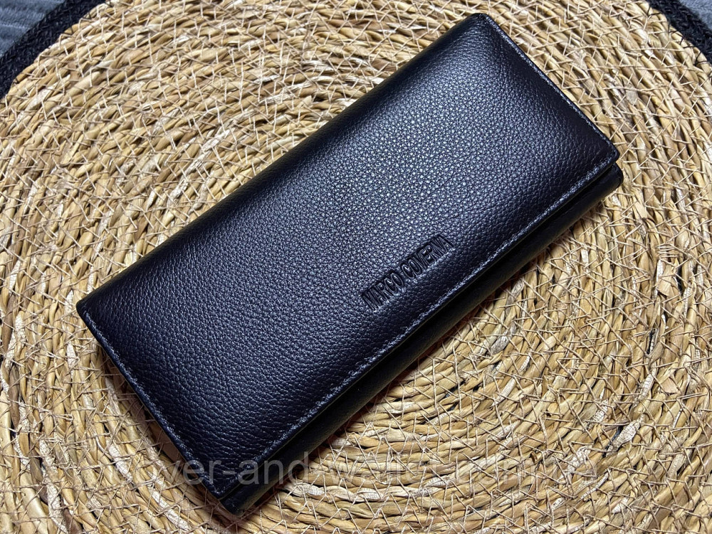 Женский кожаный кошелёк на магнитах красного цвета Marco Coverna MC 1411 Киев - изображение 3