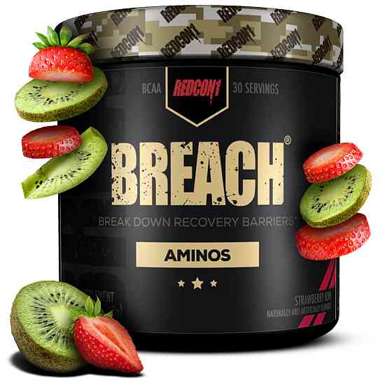 Амінокислоти Redcon1 Breach Aminos 195g (Strawberry-kiwi) Луцьк