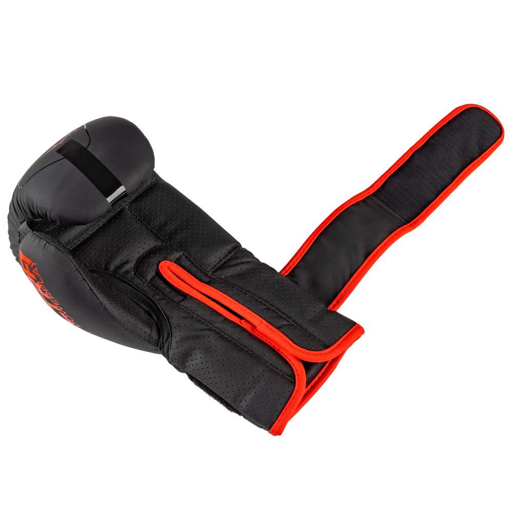 Боксерські рукавиці PowerPlay 3024 Ultra Mat Чорно-Червоні 14 унцій Каменское - изображение 6