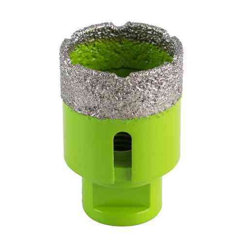 Свердло корончате алмазне по кераміці 40мм, для КШМ М14х2мм Alloid Одеса