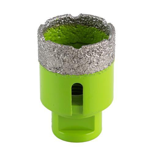 Свердло корончате алмазне по кераміці 40мм, для КШМ М14х2мм Alloid Одеса - фото 3