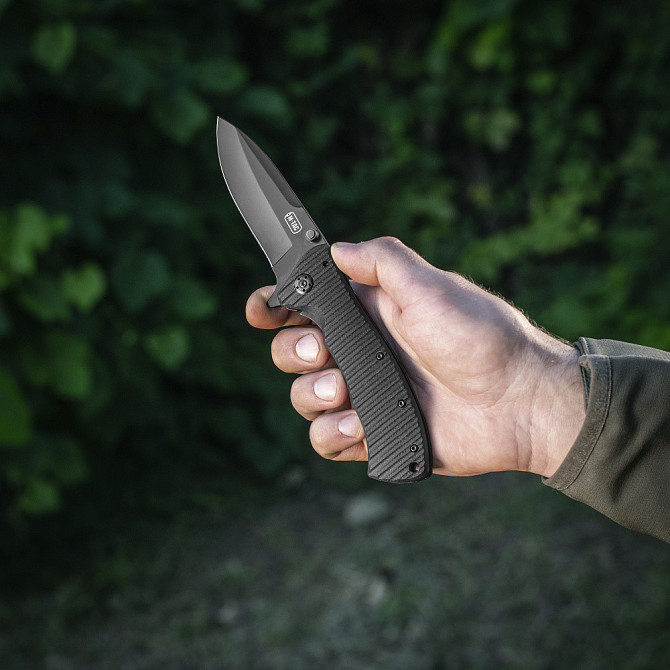 Тактичний Складаний Ніж з кліпсою M-Tac "Type 7" (60028002) Нержавіюча сталь Нововолинськ - фото 9