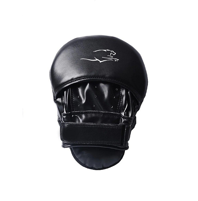 Лапи боксерські PowerPlay 3041 Чорні PU [пара] Луцьк - фото 3