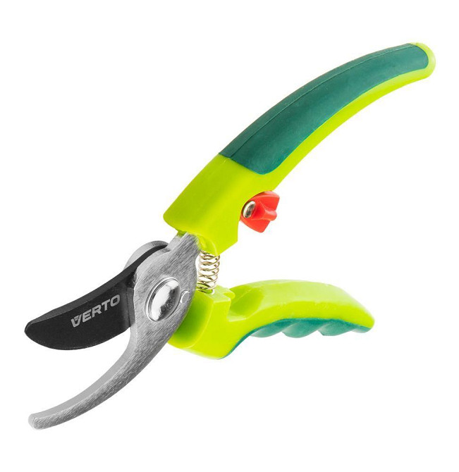 Секатор VERTO садовый 185 мм, лезвие 42 мм, D реза 10 мм (15G200) Полтава - изображение 1