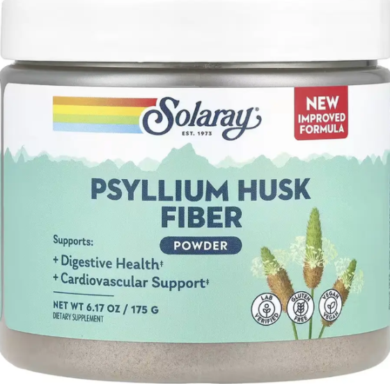 Порошок подорожника Solaray Psyllium Husk Fiber Powder 175г Київ