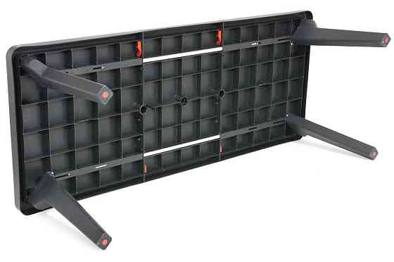 Стіл для саду пластиковий розсувний BICA Bergen, графіт Київ