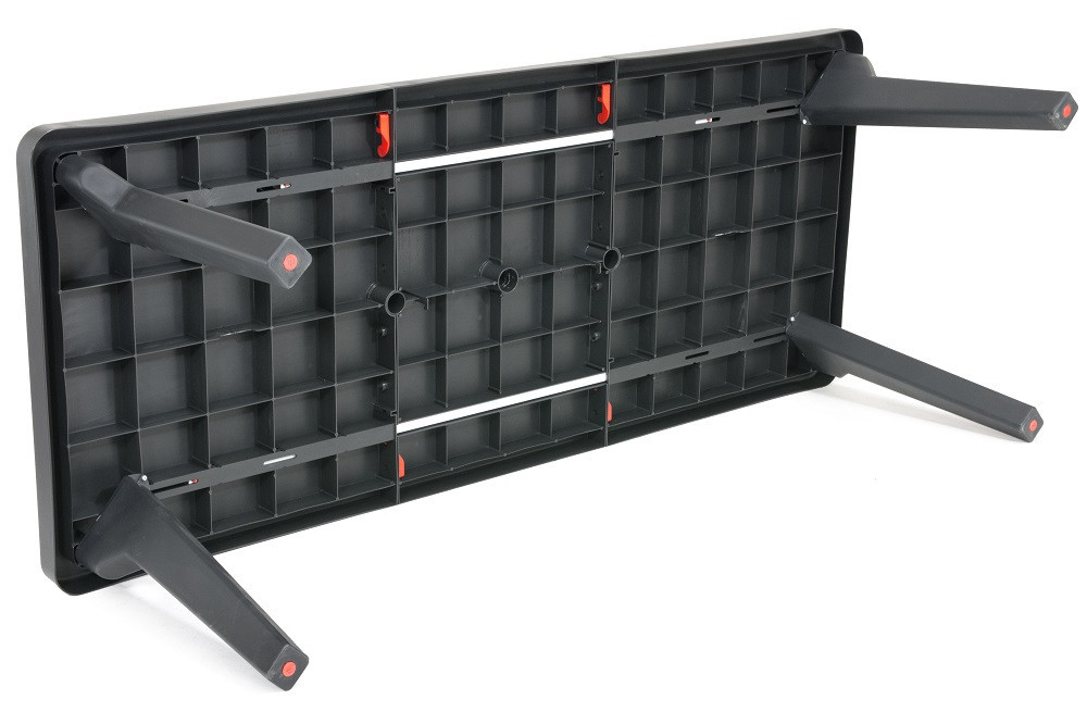 Стіл для саду пластиковий розсувний BICA Bergen, графіт Київ - фото 4