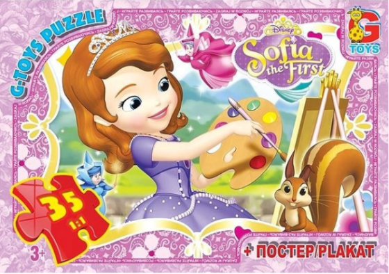 Пазли ТМ "G-Toys" із серії "Софія прекрасна", 35 ел., шт Київ