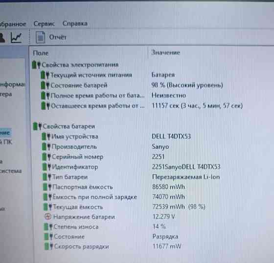 Ноутбук Workstation DELL Precision M4800 i7 4800MQ 16GB SSD 512GB Quadro K1100m 2GB Київ