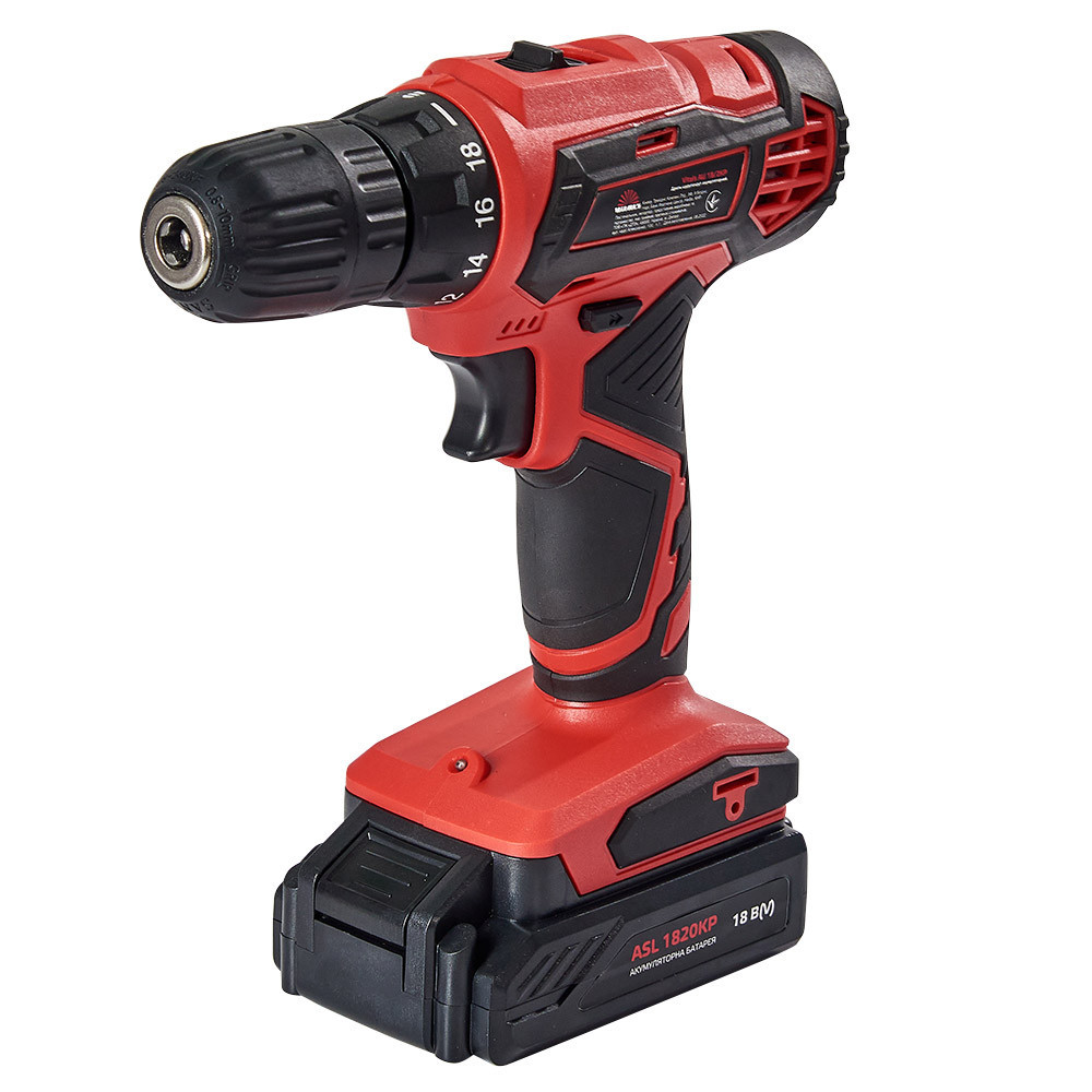 Дриль-шурупокрут акумуляторний Vitals AU 18/2KP Харків - фото 8