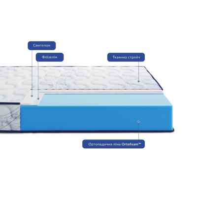 Матрац Highfoam Largo Slim New, ортопедичний двосторонній 80 x 190 см (4820001347517) Вінниця