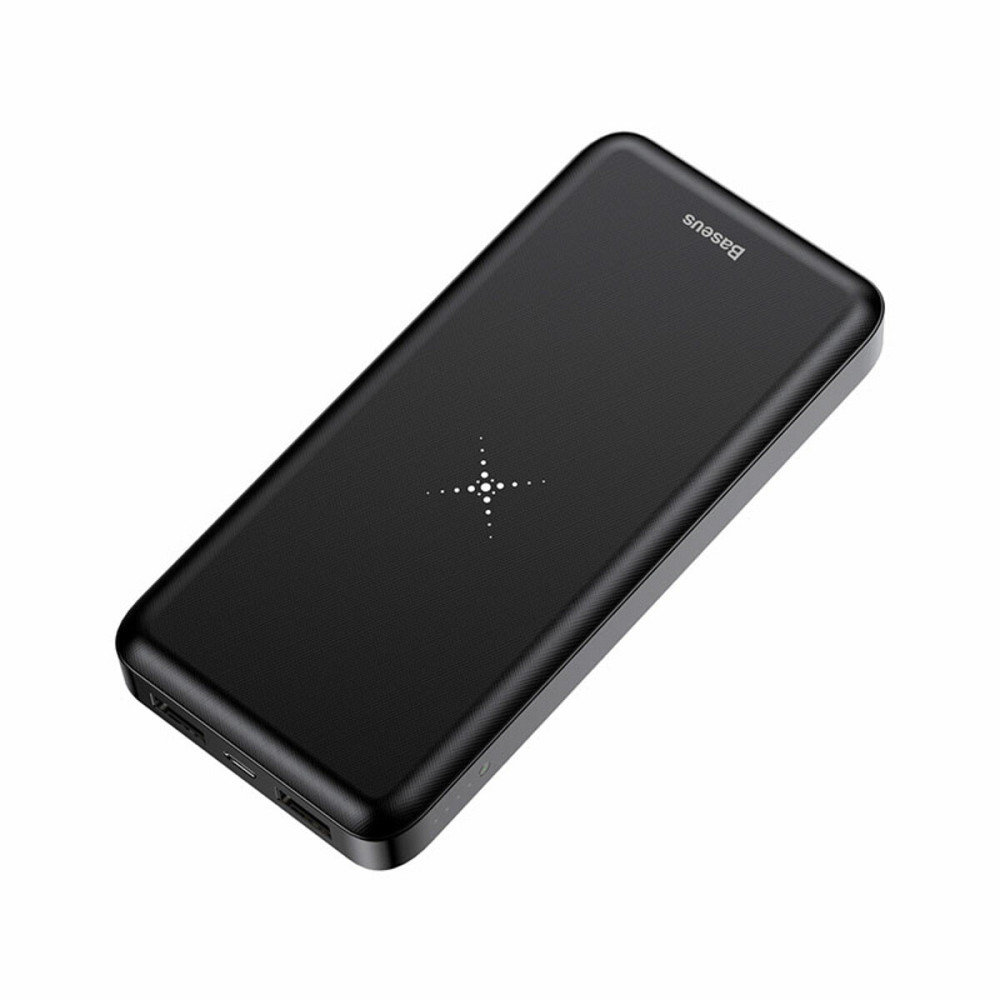 Зовнішній акумулятор Baseus M36 Wireless Charger Powerbank 10000mAh Black Київ - фото 3