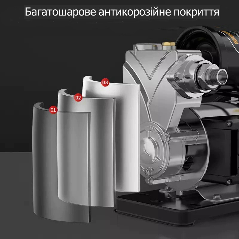 Насос для підвищення тиску WEIMEHG 680 Вт (517574286) Київ - фото 8
