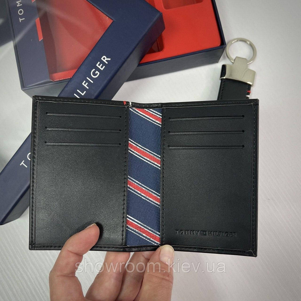 Чоловічий подарунковий набір портмоне та картхолдер TH (3310) Київ - фото 6