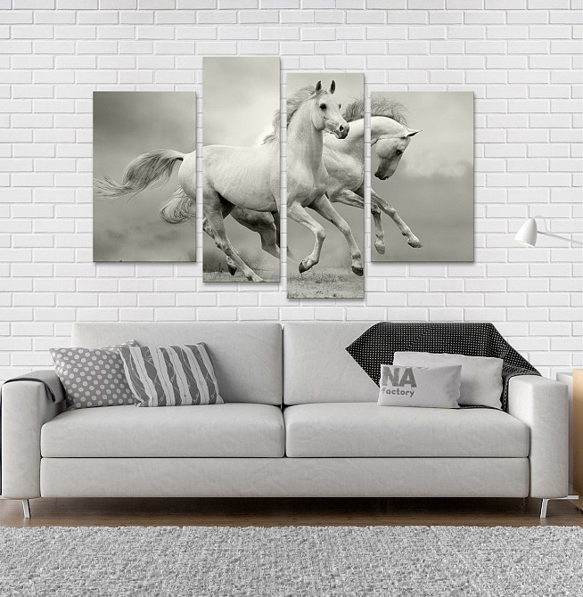 Модульная картина Лошади Art-87_4 Киев - изображение 2