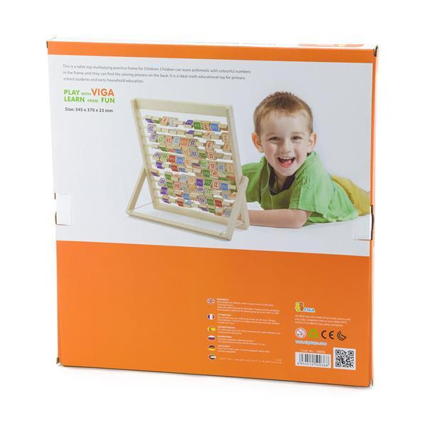 Дерев'яна гра Viga Toys Вивчаємо множення (50036) Харків - фото 3