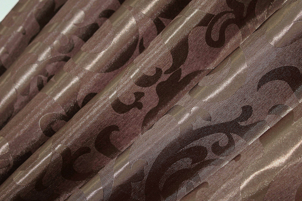 Комплект готових штор VR-Textil Жакард Вензель № 478ш Світло-коричневий 150х270 см 2 шт (30-219) Київ - фото 14