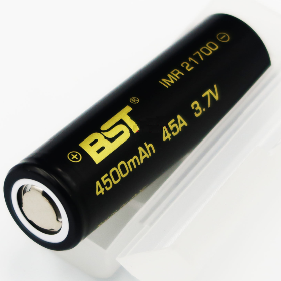 Аккумулятор 21700 45A BST 3.7V 4500mah (Черный) Киев