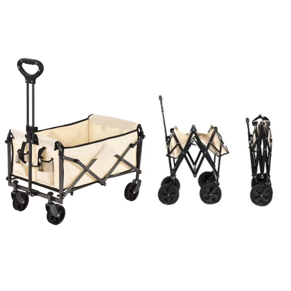 Набір візок зі стільницею 78х45см складні для кемпінгу перевезення речей, багатоцільовий об'єм 67 л для походів на природу Кам'янець-Подільський - фото 4