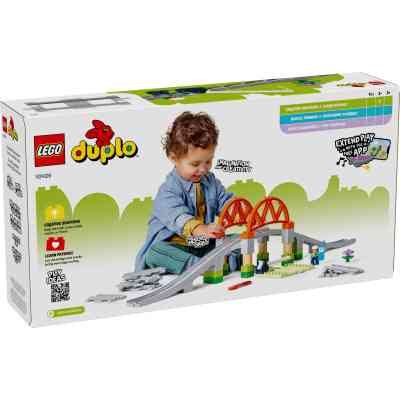 Конструктор LEGO DUPLO Town Додатковий набір. Залізничний міст і колії (10426) Вінниця