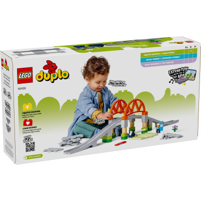 Конструктор LEGO DUPLO Town Додатковий набір. Залізничний міст і колії (10426) Вінниця - фото 6