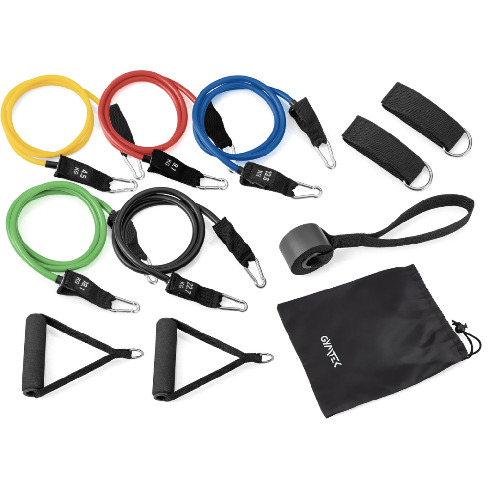 Набір резинок з еспандерами Gymtek 5-ти колірний Киев - изображение 3