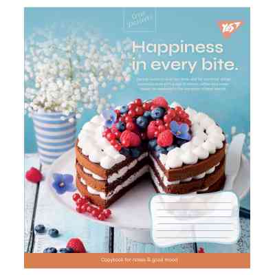 Тетрадь Yes А5 Desserts 96 листов, линия (766506) Винница