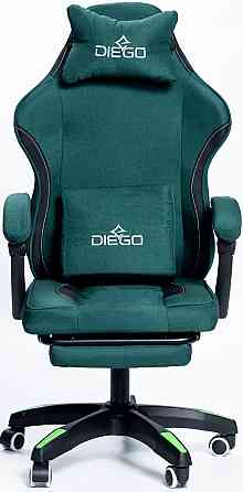 Кресло геймерское DIEGO Soft Green Киев