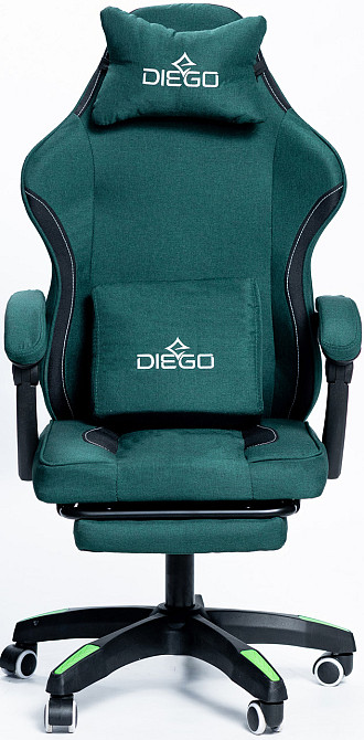 Кресло геймерское DIEGO Soft Green Киев - изображение 5