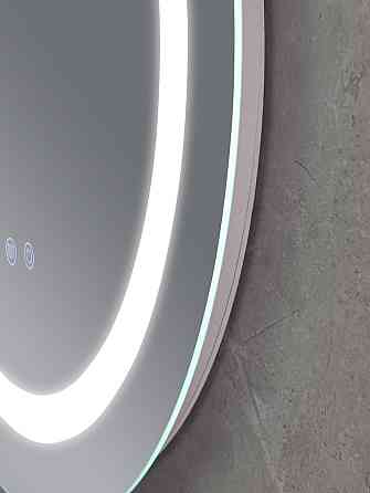 Дзеркало Mixxus PLAIN MC02-80-CASE з LED Touch, Anti-fog, димером, регулюванням яскравості, годинни  ( MI7158 Харьков