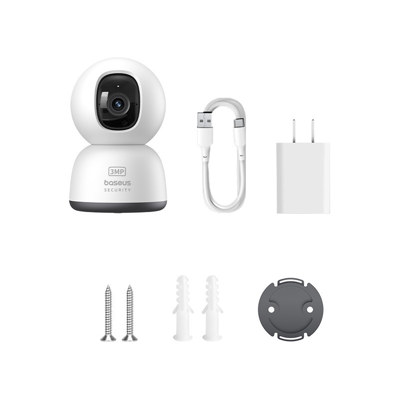 IP-камера відеоспостереження Baseus Security P1 Series Indoor 3MP OS White EU Киев - изображение 7