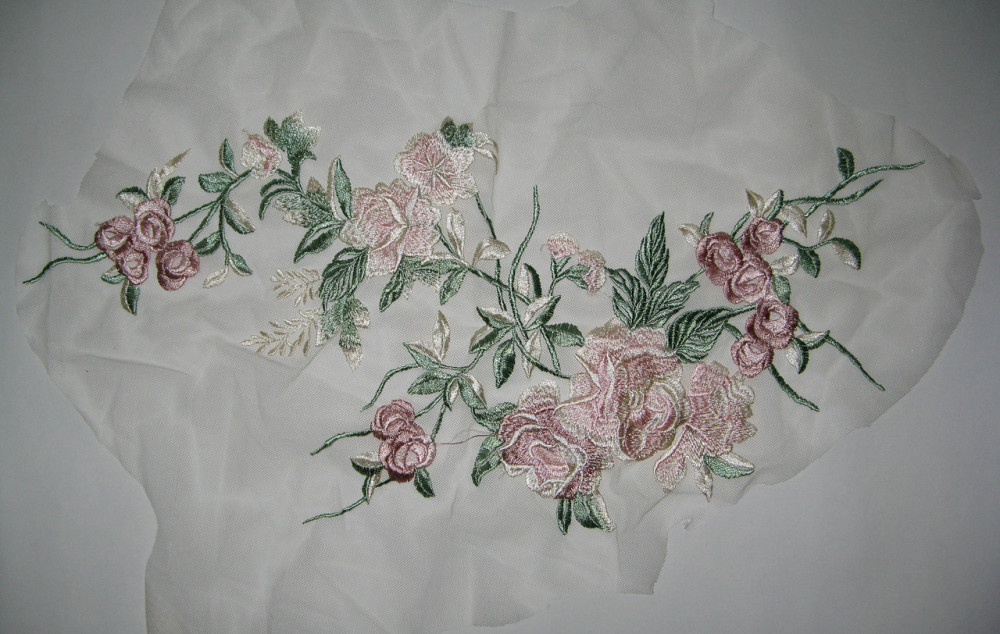 Аплікація нашивна для одягу Квіти Київ - фото 1