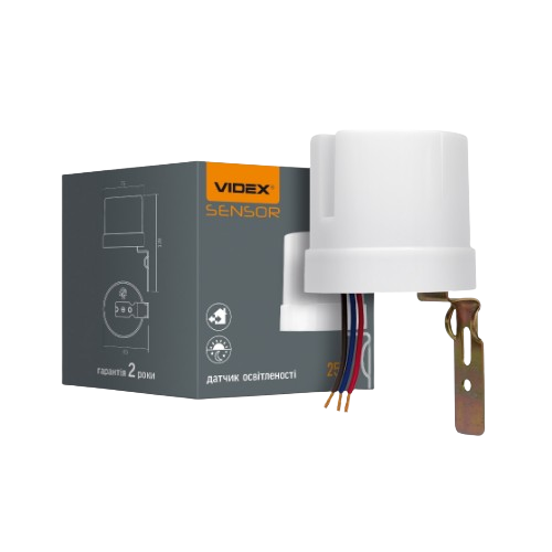 Датчик освітленності 25А 220V фотометричний VL-SN03 Videx Житомир