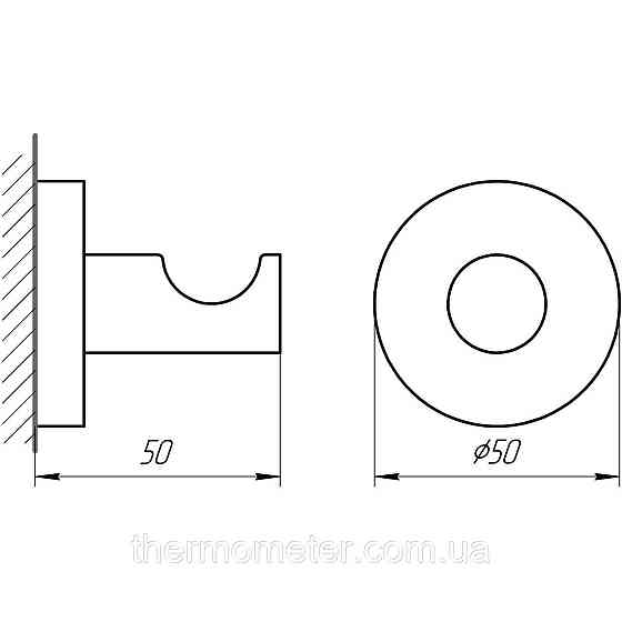 Крючок Perfect Sanitary Appliances SP 8115 Киев