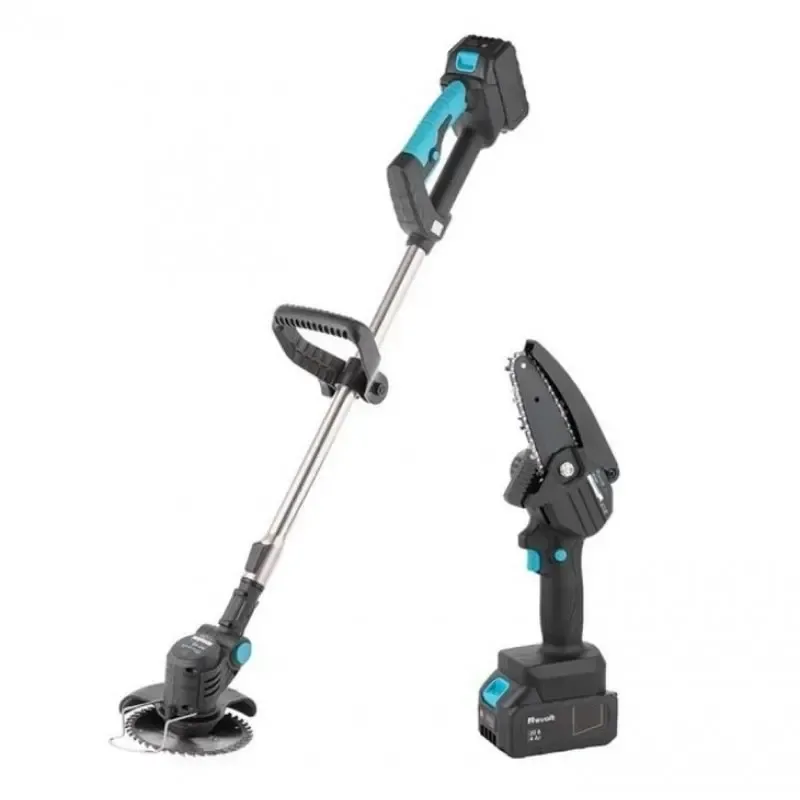 Мини пила цепная+триммер аккумуляторный KRAFFTEC КRА-808 (комплект) Коломыя - изображение 1