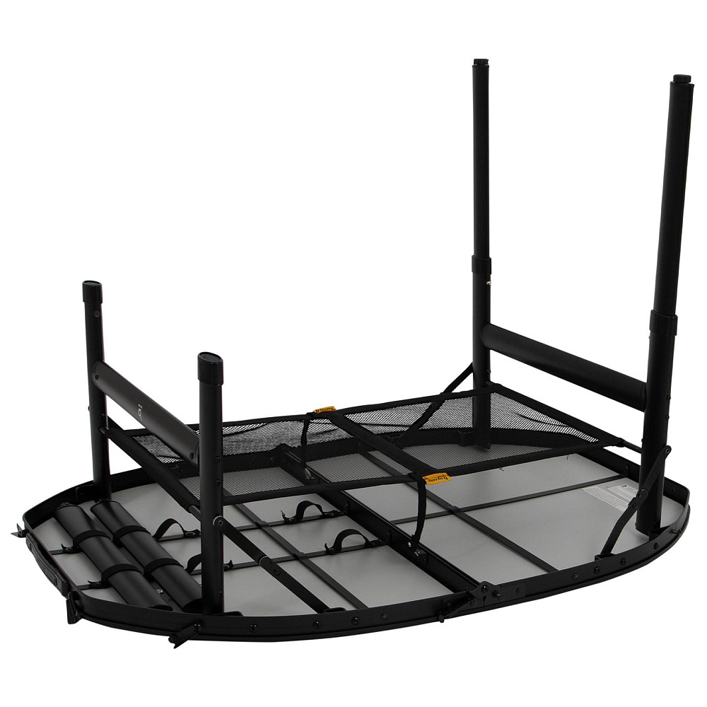 Стол Bo-Camp Woodbine Oval 100x70 cm Black/Wood look (1404185) Вінниця - фото 6