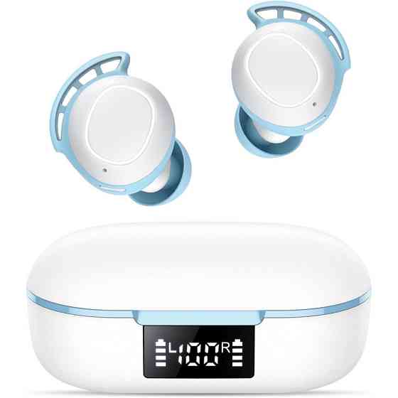 Бездротові TWS навушники FAMOO U-Air Bluetooth 5.3, стерео з басами, вологозахист IPX8, автономність 42 год, Уцінка Київ