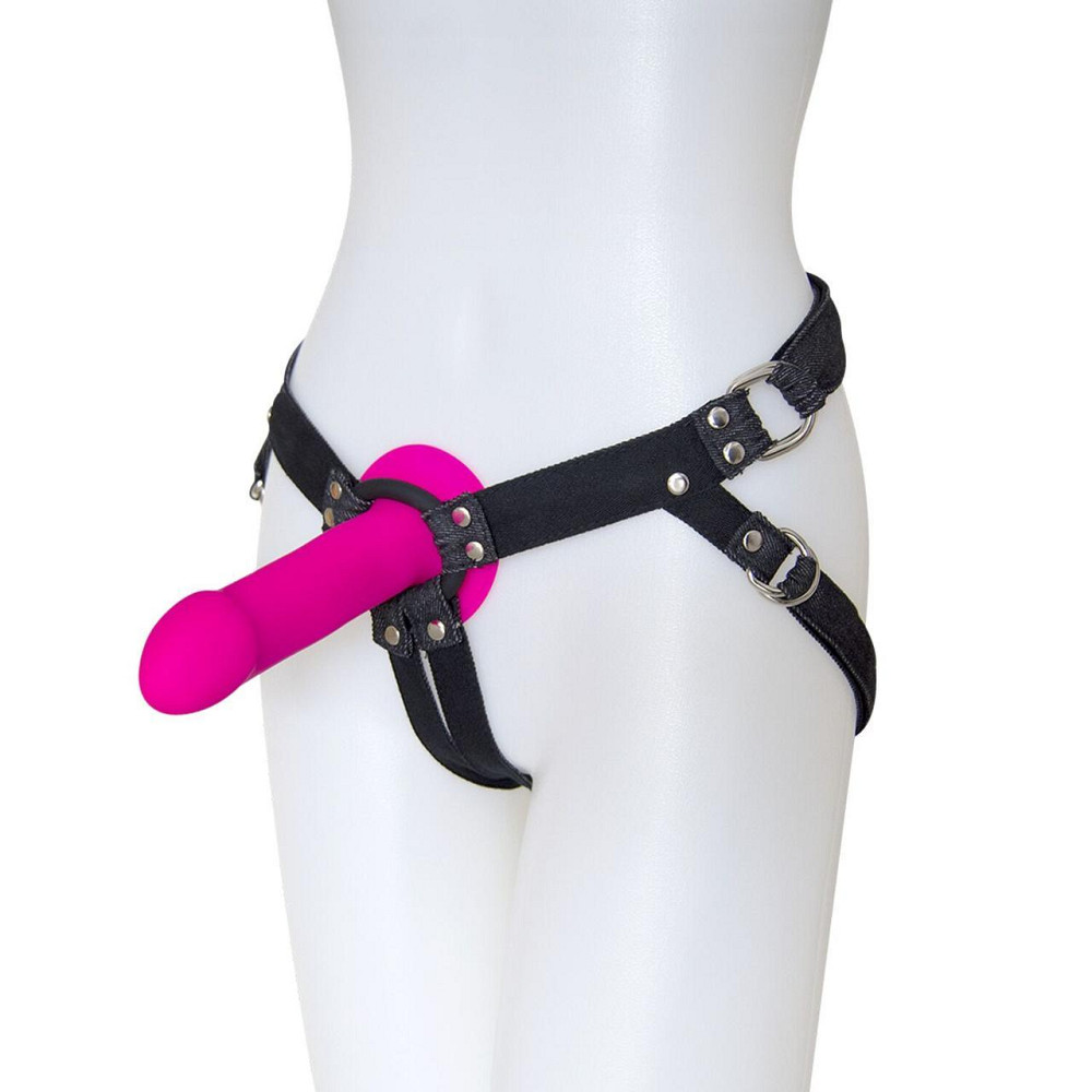 Джинсовые трусики для страпона Adrien Lastic - Lastic Strap-on Sex Aura Киев - изображение 2