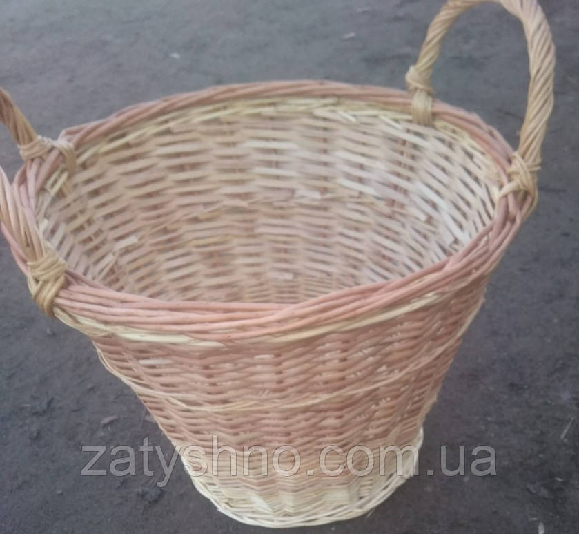 Плетеные корзины широкие с ручками Киев - изображение 2