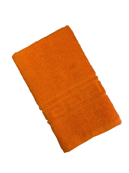 Махровое полотенце Ideal Textile Greek 33х60 см оранжевый (56860580) Черновцы - изображение 1
