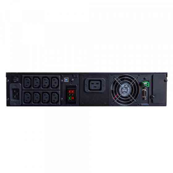 ДБЖ Powercom SNT-3000 IEC, 3000ВА/3000Вт, online RS232 USB 8IEC +1*С19 LCD (SNT-3000) Киев