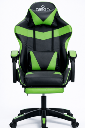 Крісло геймерське DIEGO Phantom RS Black-Green Київ
